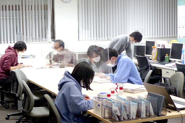 不安なところは受験直前まで講師陣が質問対応。