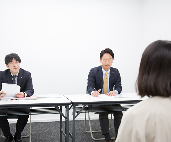 模擬面接の様子
