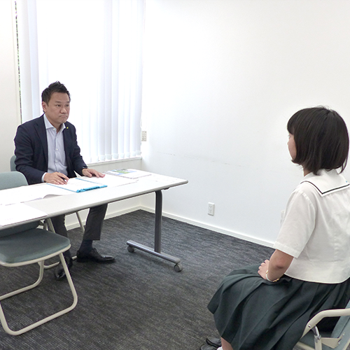 模擬面接の様子